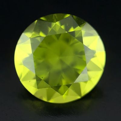 Pierre Précieuse Naturelle Péridot Vert Jaune - 1,26 Carat - Rare - P121.119